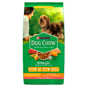 DOG CHOW ADULTOS MINIS Y PEQUEÑOS (CARNE Y POLLO)