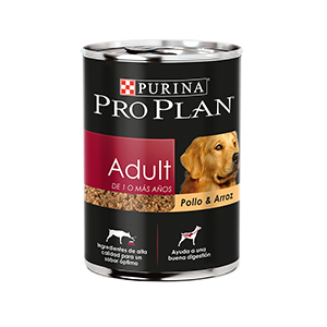 PROPLAN ALIMENTO HÚMEDO PERRO ADULTO (POLLO Y ARROZ)