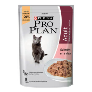 PROPLAN ALIMENTO HÚMEDO GATOS ADULTOS (SALMÓN EN SALSA)