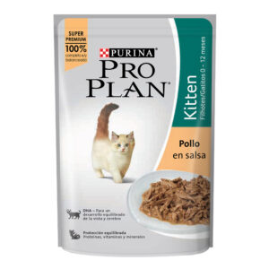 PROPLAN ALIMENTO HÚMEDO KITTEN (POLLO EN SALSA)