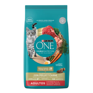 PURINA ONE ADULTOS POLLO Y CARNE